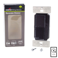 Cooper DEVINE Brown Low Voltage Electronic Dimmer Control Switch 600W DE06P-B