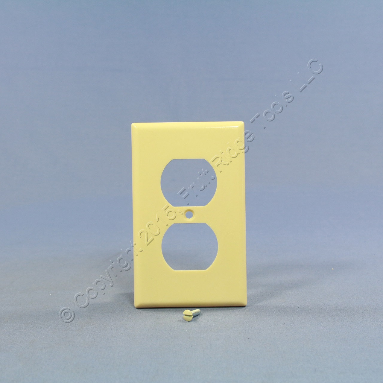 🏠 🔌 Leviton Ivory EXTRA DEEP 1-Gang Duplex Receptacle Cover Outlet Wall  Plate 86303 - In Stock - Fruit Ridge Tools