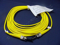 5M Leviton Fiber Optic Singlemode Simplex Patch Cable Cord ST ST SPC SPSST-S05