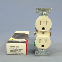 Cooper Light Almond TAMPER RESISTANT Duplex Receptacle Outlet NEMA 5-15R 15A 125V TR270LA