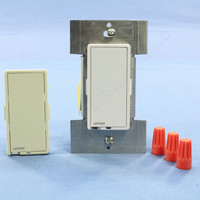 Leviton White/Almond Decora True Touch Pad Light Dimmer Switch 600W 6606-1LM