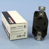 Cooper Arrow Hart Twist Turn Lock Power Receptacle NEMA L8-30R 30A 480V CWL830R