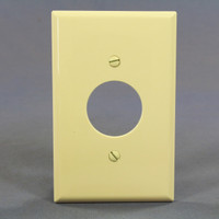 Cooper Almond 1.406" Mid-Size UNBREAKABLE Receptacle Wallplate Outlet Nylon Cover PJ7A