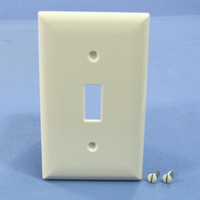 Pass & Seymour Light Almond 1-Gang Toggle Light Switch Cover Wallplate Switchplate SP1-LA