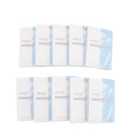 10 Leviton Quickport Quartz Acenti 3-Port Wallplate Inserts AC643-QTZ