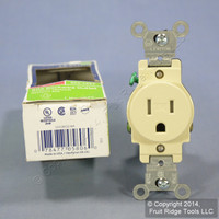 Leviton Almond COMMERCIAL Tamper Resistant Duplex Receptacle Outlet 20A 125V BR20-WA