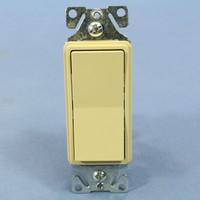 Cooper SCRATCHED Ivory RESIDENTIAL 3-Way Decorator Rocker Wall Light Switch 15A 7503V