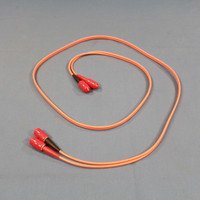 10M Leviton Fiber Optic Multi-Mode Duplex Patch Cable Cord MT-RJ ST 62 62DTM-M10