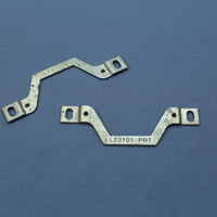 2 Leviton Decora Dimmer Switch Mounting Fastening Metal Yoke Straps 23101-PRT