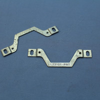 2 Leviton Decora Dimmer Switch Mounting Fastening Metal Yoke Straps 23101-PRT