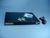 Leviton Black Power Over Ethernet Midspan 6 Port Managed Panel PoE 100-M3006-1UB