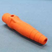 Leviton Orange CamType Connector Plug Insulator Sleeve Male 16 Series 16SDM-22O