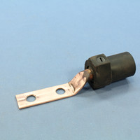 Leviton Black 16 Series Cam-Type Terminal Connector Offset 400A 600V 16M22-2E