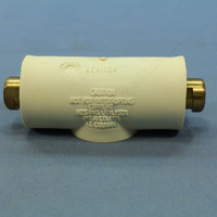 Leviton White MALE-MALE Turnaround Connector Plug 18 Series 400A 600V 18A25-W
