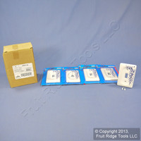 5 Leviton Blue Flower Porcelain Switch Covers Wall Plate Switchplates 89501-BL