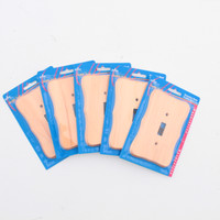 5 Leviton Solid Pine 1-Gang Toggle Switch Cover Wallplate Switchplates 89201-CVP