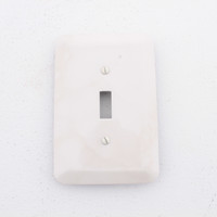 Leviton JUMBO Ivory Marble Switch Cover Oversize Toggle Wall Plate Switchplate 89301-IML