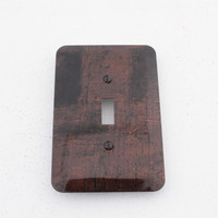 Leviton JUMBO Antique Bronze Switch Cover Oversize Toggle Wall Plate 89301-BBR