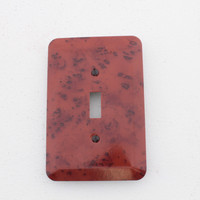 Leviton JUMBO Antique Bronze Marble Switch Cover Oversize Toggle Wall Plate 89301-BBM