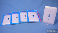 5 Leviton JUMBO Pink Switch Covers Oversize Toggle Wallplate Switchplates 89301-PNK