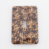Leviton JUMBO Leopard Switch Cover Oversize Toggle 1-Gang Wallplate 89301-ANL