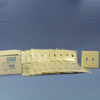 25 Eagle Ivory Mid-Size 2G Switch Cover Thermoset Wallplate Switchplates 2039V