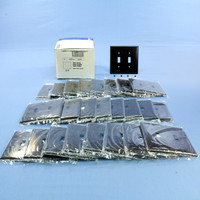 25 Eagle Brown Mid-Size 2G Switch Cover Thermoset Wallplate Switchplates 2039B