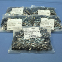 500 Leviton Black Snap-In Mini Rocker Panel Switches ON/OFF 10A 125V Single Pole/Throw SPST Micro MR002