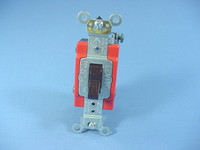 Leviton Brown INDUSTRIAL 3-Way Quiet Toggle Wall Light Switch 20A Bulk 1223-2