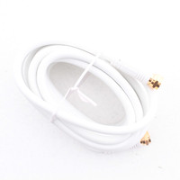 New Leviton White 12' Coaxial Video Cable w/ GOLD PLUG Ends RG59 C5851-12G-847