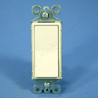 Pass & Seymour Light Almond Decorator Rocker Wall Light Switch 15A Bulk TM870-LA
