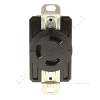 Pass and Seymour Turn Twist Locking Receptacle Outlet NEMA L13-30R 30A 600V 3� Bulk L1330-R