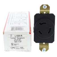 Pass and Seymour Twist Turn Turnlok Locking Connector Plug NEMA L12-20R 20A 480V 3-Phase 3PH Non-Grounding L1220-R