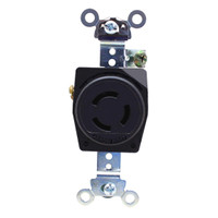 Arrow Hart Non-NEMA Twist Turn Locking Receptacle Outlet Industrial Grade 15A 125V/10A 250V 7582