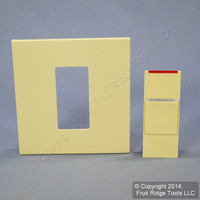 Leviton Ivory Color Change Conversion Kit for Wide Fin Monet Control IPKIT-LLI