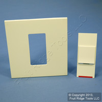 Leviton Almond Monet Color Change Conversion Kit Wide Fin w/LED Locator IPKIT-LLA