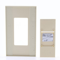 Leviton Ivory Monet Color Change Conversion Kit Narrow Fin w/LED Locator IPKIT-SLI