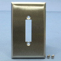 Arrow Hart 1-Gang Type 302/304 Stainless Steel Manual Contactor Switch Wallplate Cover 4371