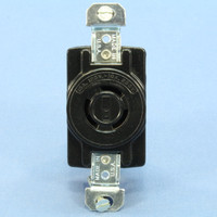 Bryant Non-NEMA Twist Turn Locking Receptacle Outlet Industrial Grade 15A 125V/10A 250V Bulk 7582