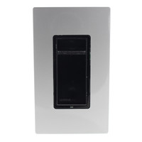 Leviton Black Single Pole Multi-Location Digital Push On/Off Vizia Plus Light Dimmer Switch 600W Incandescent VPI06-CLE