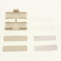 Pass and Seymour Wiremold Activate Ivory CM2 Series Open System End Plate Module CM-EPL