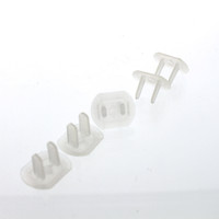 5 Pass and Seymour Rectangular Clear Straight Blade Receptacle Outlet Protection Cover Caps 5-SC