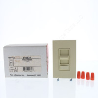 Pass & Seymour Architectural Heat Sink Ivory PRESET Slide Dimmer Switch 600W 3-Way 91683-I