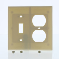 Ace Ivory Switch Plate Receptacle Outlet Cover Thermoset Wallplate Switchplate 31221