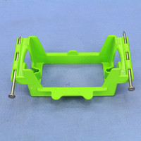 Pass and Seymour Green New Construction 1-Gang  Nail On Low Voltage Bracket PLV-1R