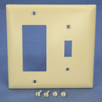 P&S TrademasterIvory 2G Toggle Decorator Combination Unbreakable Cover TP126-I