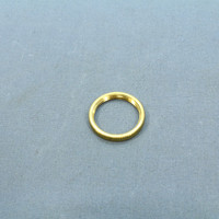 Leviton Finishing Flat Brass Nut 13/16-20 Thread for Candelabra Lampholders 25297