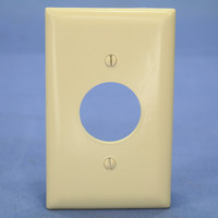 P&S TrademasterIvory 1.406" Receptacle 1-Gang Outlet Unbreakable Cover TP7-I