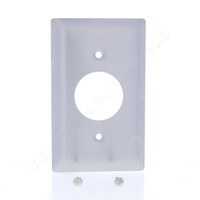 Pass and Seymour Type 430 Stainless Stainless Steel 1-Gang 1.406" Receptacle Outlet Wallplate Cover SL7