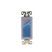 Cooper Antimicrobial CuVerro White Bronze Copper Commercial Decorator 4-Way Rocker Light Switch 20A 120/277V 7624CU